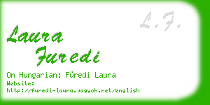 laura furedi business card